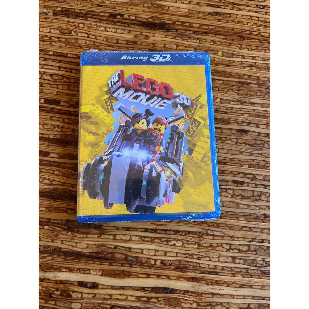 New in Plastic The LEGO Movie Blu-ray 3D Family Animated Adventure LEGO Film
